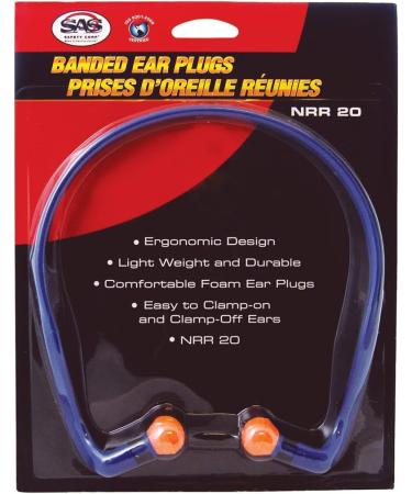 Banded Ear Plugs: Comfortable Hearing Protection for Noise Reduction - Buy Online on GoSupps.com
