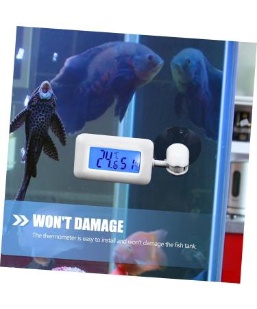 Fondotin Reptile Hygrometer - Digital Moisture & Temperature Meter for Terrariums | Mini-Hygrometer & Thermometer | Ideal for Bearded Dragons & Reptile Accessories - Buy Online on GoSupps.com