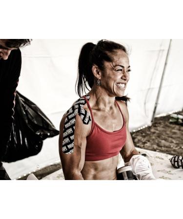 RockTape Std Kinesiology Tape - Black Logo | Fast International Shipping for Pain Relief & Performance - Buy Online on GoSupps.com