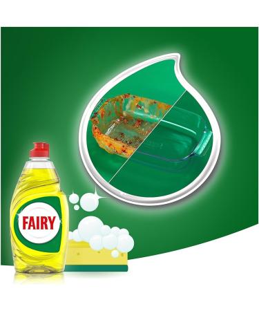 slamtech Fairy Lemon Washing Up Liquid 383ml Case of 10 with Exclusive swift clean Eco Friendly Box 1 Packung - Buy Online on GoSupps.com