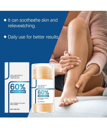  JIAOY Urea cream 60% 60% urea cream for cracked heels and dry skin repairing cream for cracked heels - Moisturizing cream for hands and feet - Skin softening cream - Buy Online on GoSupps.com