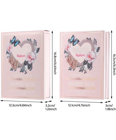 Makeup Palette Book Pigment Rich Formula 60X1.2G+12X4.5G+6X2.5G Travel Blush Palette Makeup Kit for Women Long Lasting Finish For Women Debu - Buy Online on GoSupps.com