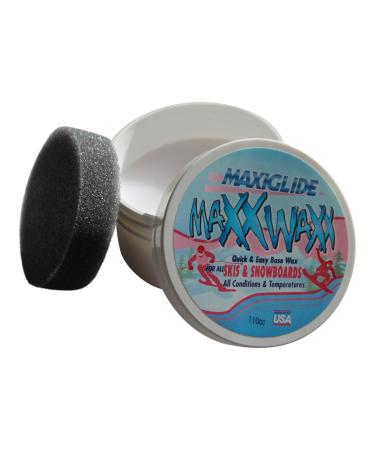 Maxiglide Maxx Waxx Ski and Snowboard Wax 110cc Container