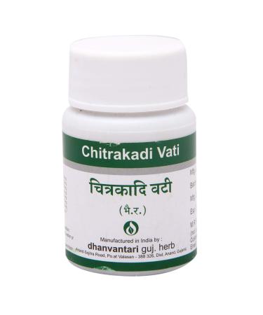 Dhanvantari Chitrakadi Vati - 60 Tablets (Pack of 4)
