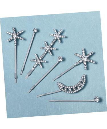 Housoutil 3 Sets Fringe Bobby Pin Hair Barrettes Women Hair Accessories Rhinestone Barrettes Womens Hair Clips Star Hair Clips Womens Barrettes for Hair Side Clip Alloy Girl Issue Card - Buy Online on GoSupps.com