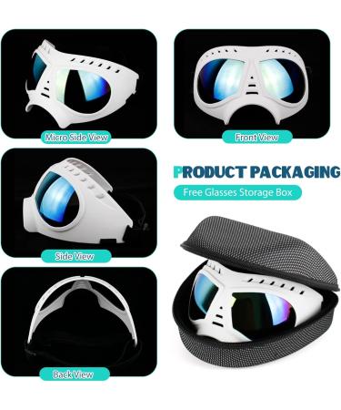 Petcute Dog Sunglasses - UV Protection & Adjustable Strap for Large & Medium Dogs | Outdoor Pet Accessories - Buy Online on GoSupps.com