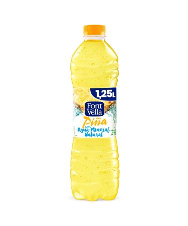 Font Vella Natura Mineral Water with Pineapple Juice, 1.25 L