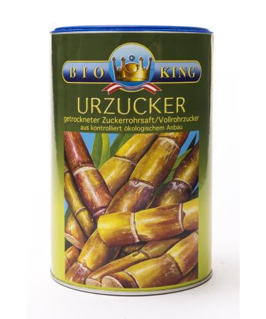 BioKing 3x 700g ORGANIC Raw Sugar WHOLE CANE SUGAR (EUR 8.05 / can)