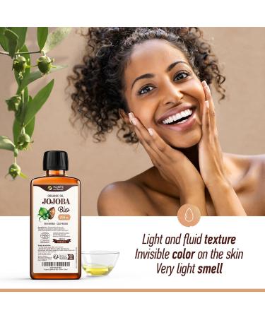Buy Organic Jojoba Oil 900ml - Pure & Natural Cold Pressed - International Shipping Available - Buy Online on GoSupps.com