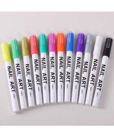 Shop Premium Nail Art for Women & Girls - Quick-Dry Long-Lasting Nail Graffiti Pens with Natural Extract - Buy Online on GoSupps.com