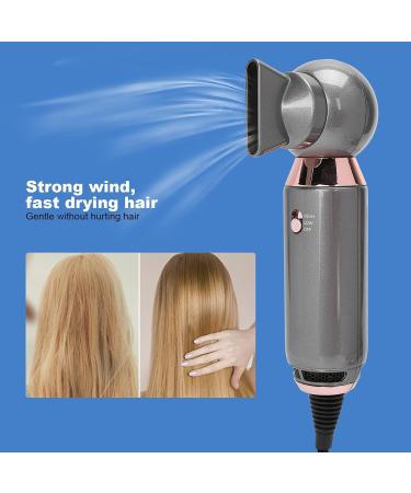 Compact Electric Blow Dryer Adjustable Travel Hair Blow Dryer Portable Household Hair Dryers Hairdressing Tool for Women (US Plug to 240V 110V) US Plug 100 to 240V 110V - Buy Online on GoSupps.com