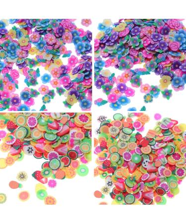 FOMIYES 6 Packs Clay Slices Nail Art Slices Fruit Slices for Nail Art Nail Art Decoration Polymer Clay - Buy Online on GoSupps.com
