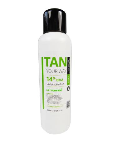 Lift Your Way Extra dark tanning solution 14% - 250 ml