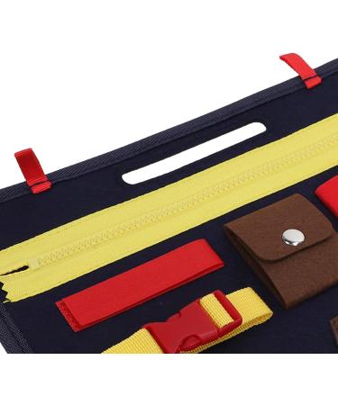 Sensory Apron for Dementia | Anti-Stress Blanket for Alzheimer's Patients | Anxiety Relief Tool with Dressing Skills Improvement - Buy Online on GoSupps.com