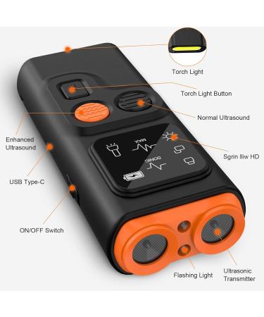 Songsier Antibell for Dogs - Ultrasound Anti-Barking Device | Handheld Dog Training Tool for Home & Outdoors - Buy Online on GoSupps.com