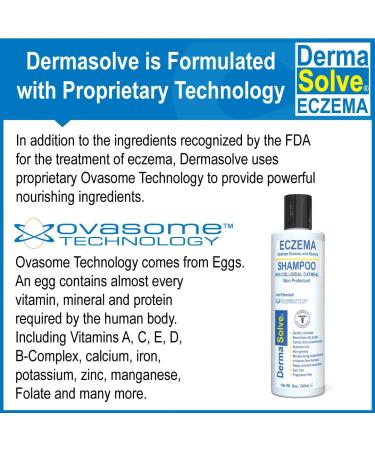 Eczema Relief Shampoo & Conditioner Combo Pack by DermaSolve - Steroid-Free Scalp Therapy for Kids, Babies, and Adults - Buy Online on GoSupps.com