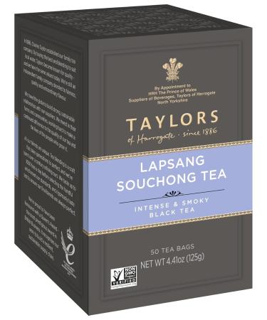 Taylors of Harrogate Lapsang Souchong - 50 Teabags - Buy Online on GoSupps.com