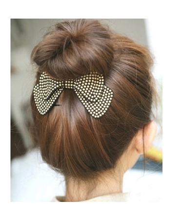 cuhair(TM) 1 x ladies hair clip punk vintage hairpin/accessory bowknot