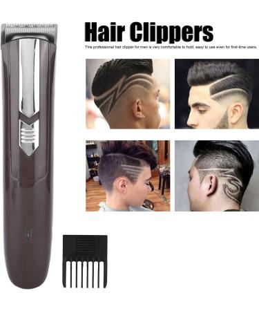 Hair Clippers for Men USB Charging Electric Hair Clipper Low Noise Hair Clippers for Home or Professional Hairdressing Salon - Buy Online on GoSupps.com