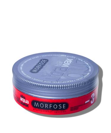 Morfose Ultra Aqua Hair Gel Wax with Shiny and Strong Hold, Manage Flyaways, Braids, and Curls, Hair Styling for Women and Men, Strawberry Scent, 5.92 fl. oz, (ultra aqua)