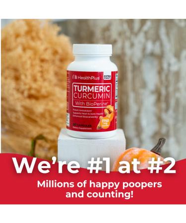 Health Plus Turmeric Curcumin 90 Capsules 30 Serving 90 Count (Pack of 1) - Buy Online on GoSupps.com