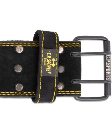C.P.Sports Powerlifting Belt | XL Weight Lifting & Training Belt for Bodybuilding | Fitness Gear 98-124cm - Buy Online on GoSupps.com