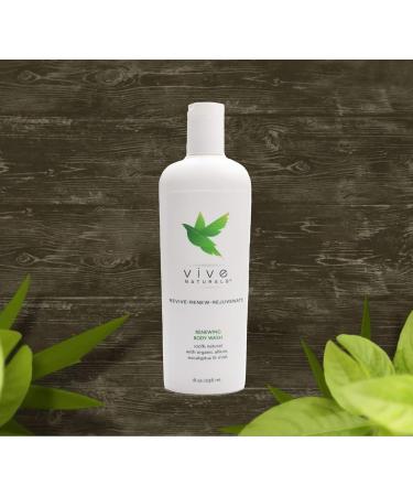 All-Natural Renewing Body Wash - Gentle Sulfate-Free Cleanser for Healthier Smoother Skin - Hydrating Daily Skin Care (8oz) - Shop Internationally - Buy Online on GoSupps.com