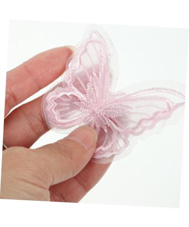 STOBOK 30pcs Mesh Butterfly Patch Clothes Caps Organza Butterflies Sewing Patches Clothing The Fabric - Buy Online on GoSupps.com