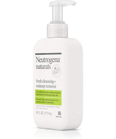 Neutrogena Naturals Fresh Cleansing + Makeup Remover 6 fl oz - Gentle Cleanser for All Skin Types - Buy Online on GoSupps.com