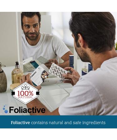 Foliactive Hair Loss Treatment: 5 Tablets & 5 Spray for Effective Hair Restoration - Buy Online on GoSupps.com