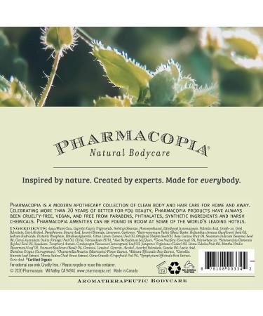 Pharmacopia Verbena Shampoo 16 oz - Vegan, Cruelty Free, Organic Ingredients | Aromatherapy Hair Care - No Parabens or Sulfates - Buy Online on GoSupps.com