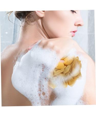 SUPVOX 3pcs Flower Bath Ball Sponges for Shower | Exfoliating Loofahs for Women, Kids | Body Scrubber Sponge Set - Buy Online on GoSupps.com