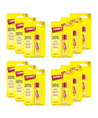 Carmex Carmex Lippenbalsam Stick Paquete 12er (12 ml x 4)