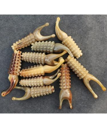Shop Koford 11cm Natural Horn Acupuncture Massage Tool | Facial Lifting Gua Sha | Skin Care | International Shipping - Buy Online on GoSupps.com