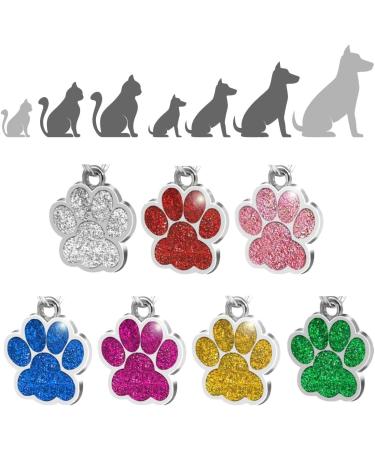Personalized Paw Shape Pendants for Dogs & Cats | Ibera Gifts - Custom Engraved Collars & Necklaces - Buy Online on GoSupps.com