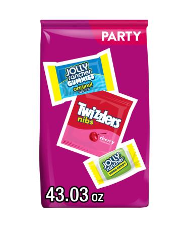 Jolly Rancher and TWIZZLERS Kit de f te bonbons go t fruit 1 2 l