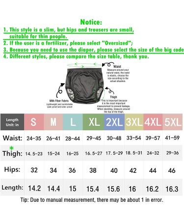 Adult Cloth Diaper Cover for Incontinence - Waterproof Leakproof Latex Pants - Noiseless and Reusable - Medium Size - Pack of 1 - Buy Online on GoSupps.com