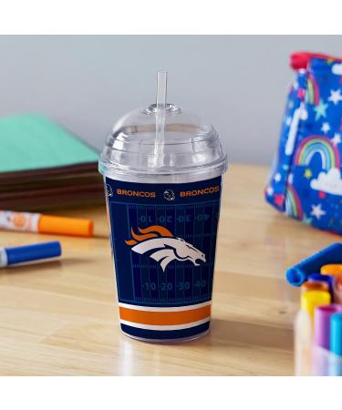 Rico Industries NFL Football 12oz Team Color Laser Engraved Youth Plastic Tumbler for NFL Fans Denver Broncos - Buy Online on GoSupps.com