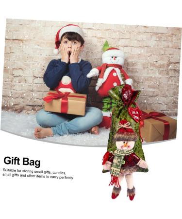 STOBAZA Christmas Bag 1pc Old Man's Bag Santa Decor Christmas Christmas Bags Present Bag Candy Bag Elk Elder - Buy Online on GoSupps.com