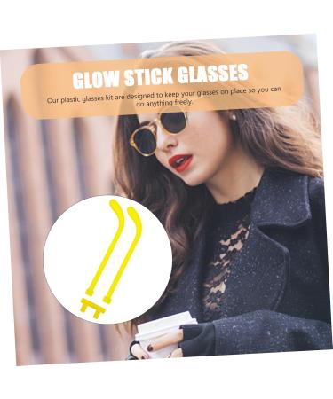 Healeved 30 Sets Glow in the Dark Glasses - Stylish Slim Mirror Frame Kit for Brilliant Nighttime Looks - Perfect for Parties & Events - Buy Online on GoSupps.com