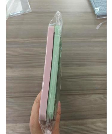 Aodaliy Silicon Lick Mat for Dogs & Cats | BPA-Free | Large Suction Cup Pet Lick Mats for Bathing & Grooming (Green & Pink) - Buy Online on GoSupps.com