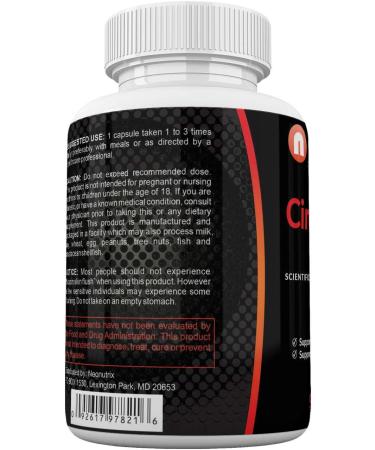 Neonutrix Blood Circulation Health Supplement - L-Arginine, Ginger Root & Hawthorn - 90 Capsules for Vein & Artery Health - Natural Cardiovascular Support - Buy Online on GoSupps.com