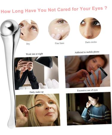 Didiseaon Cuill re Masque Facial Compacte en M tal Massage Contour des Yeux Fatigue Soins Visage Voyage - Buy Online on GoSupps.com