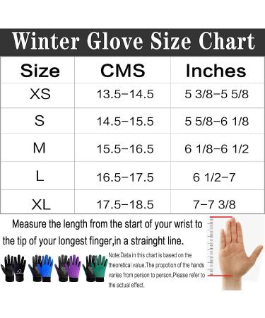 Amrta Kids Winter Gloves - Waterproof Thermal Mittens for Boys and Girls - Anti-Slip - Touchscreen - Purple Large - Buy Online on GoSupps.com