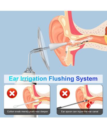 Electric Ear Wax Removal Kit with 4 Pressure Modes - Safe & Effective Ear Irrigation System for Adults & Kids - Buy Online on GoSupps.com