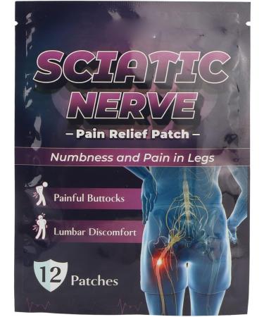 ZJchao Sciatic Nerve Pain Relief Patch - 60 Pcs Herbal Traditional Medicine for Muscle Release - Buy Online on GoSupps.com