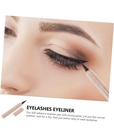 Gogogmee 1pc Eyeliner False Eyelashes Pen Metallic Eyelashes Pen Eyelash Glue Pen for Liquid Liner Plastic - Buy Online on GoSupps.com