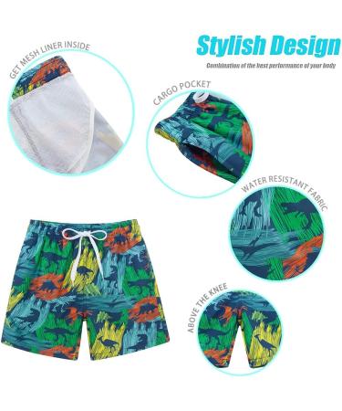 Buy Fanient Boys 3D Printed Funny Swimming Trunks Fast Drying Graffiti Beach Shorts for Kids | International Shipping Available! - Buy Online on GoSupps.com