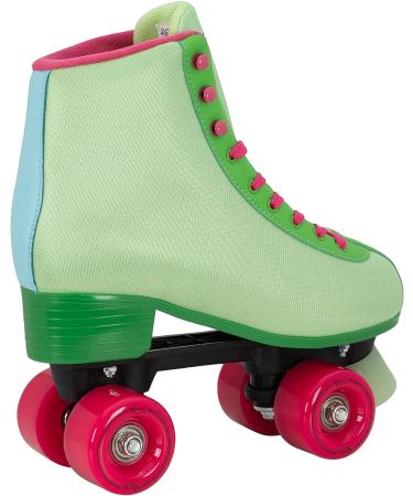 Lenexa Dottie Roller Skates - Indoor/Outdoor Roller Skates for Women - Roller Skates for Girls - Roller Skates for Kids Ladies' 8 Green - Buy Online on GoSupps.com