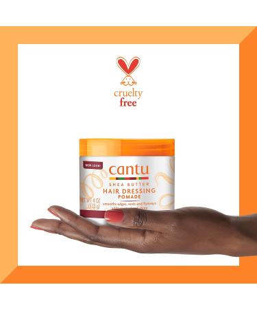 Cantu Shea Butter Hair Dressing Pomade *Moisturizing Formula For All Hair Types 113g Shea butter. 113 g (Pack of 1) - Buy Online on GoSupps.com